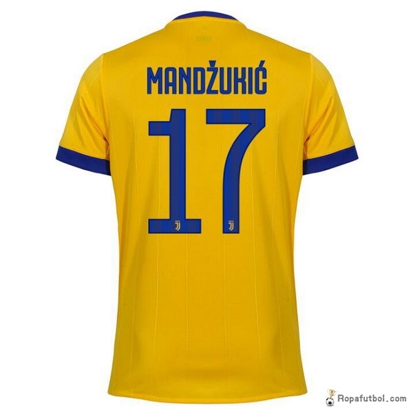 Camiseta Juventus Replica Segunda Ropa Mandzukic 2017/18